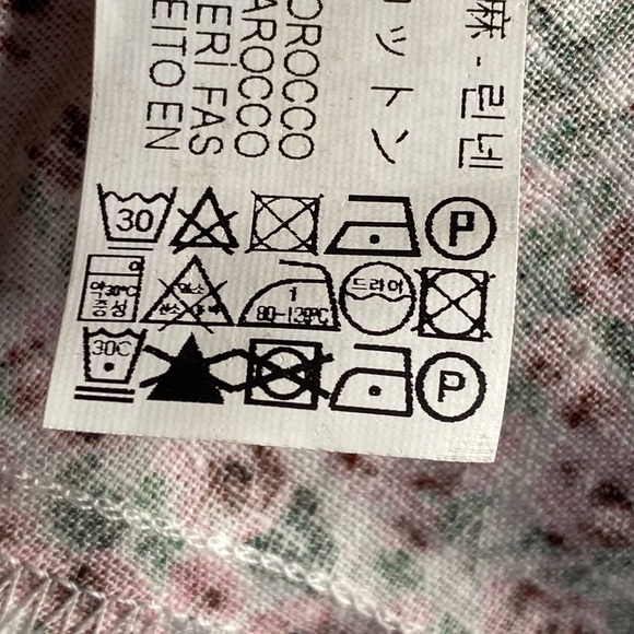 🌹NWT. Zara Flowers Rosebud Print Linen Blend Mini Dress. Size M. - Picture 11 of 11